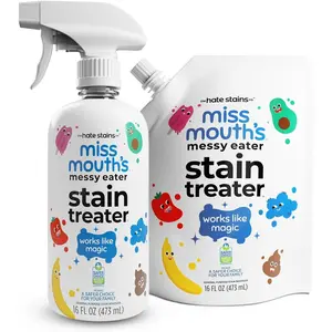 Messy Eater Stain Treater - 16oz Spray and 16oz Refill