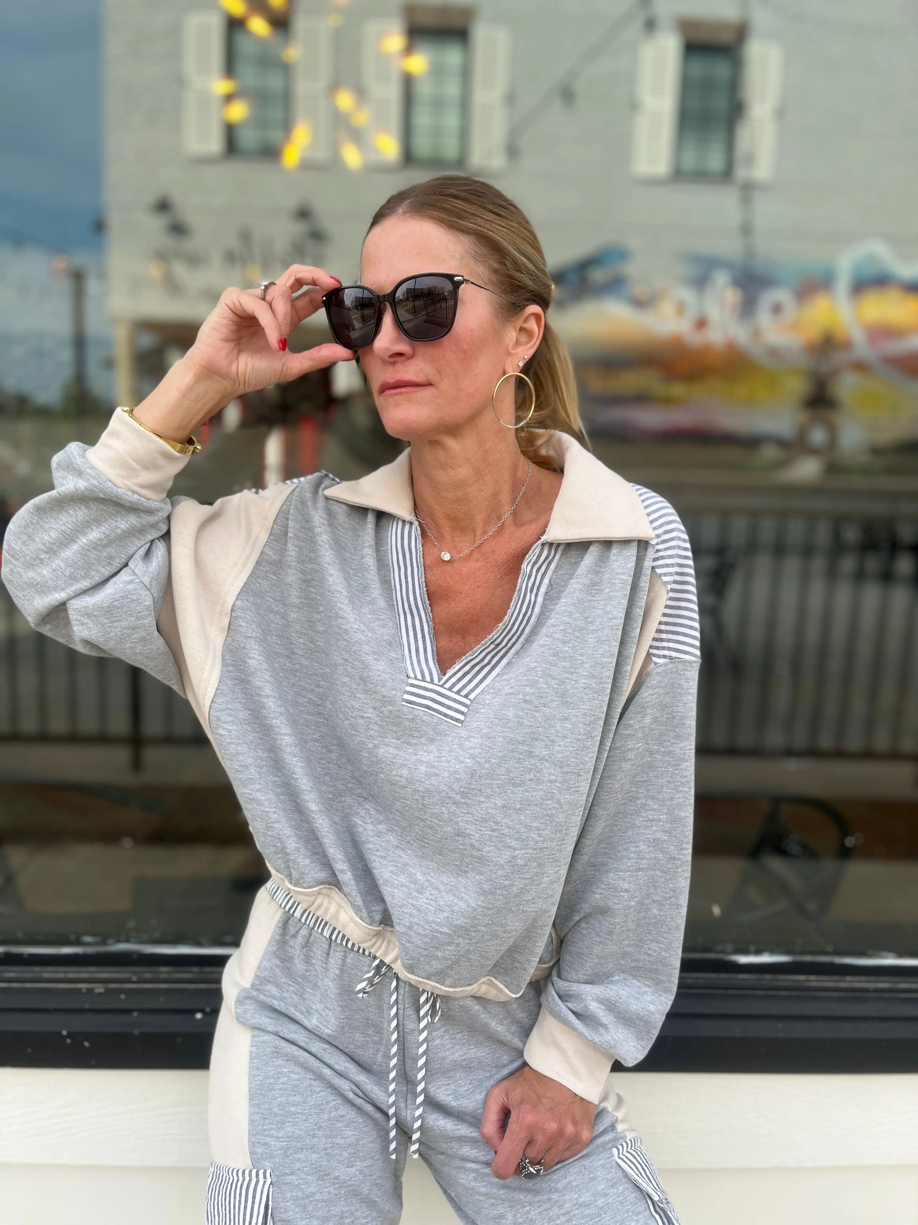 Illa Illa | The Breeze Set Heather Grey
