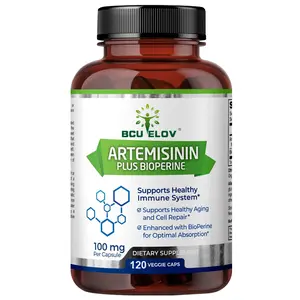 Bcuelov Artemisinin health supplement,Support immune health,Support cardiovascular health,120 Capsules