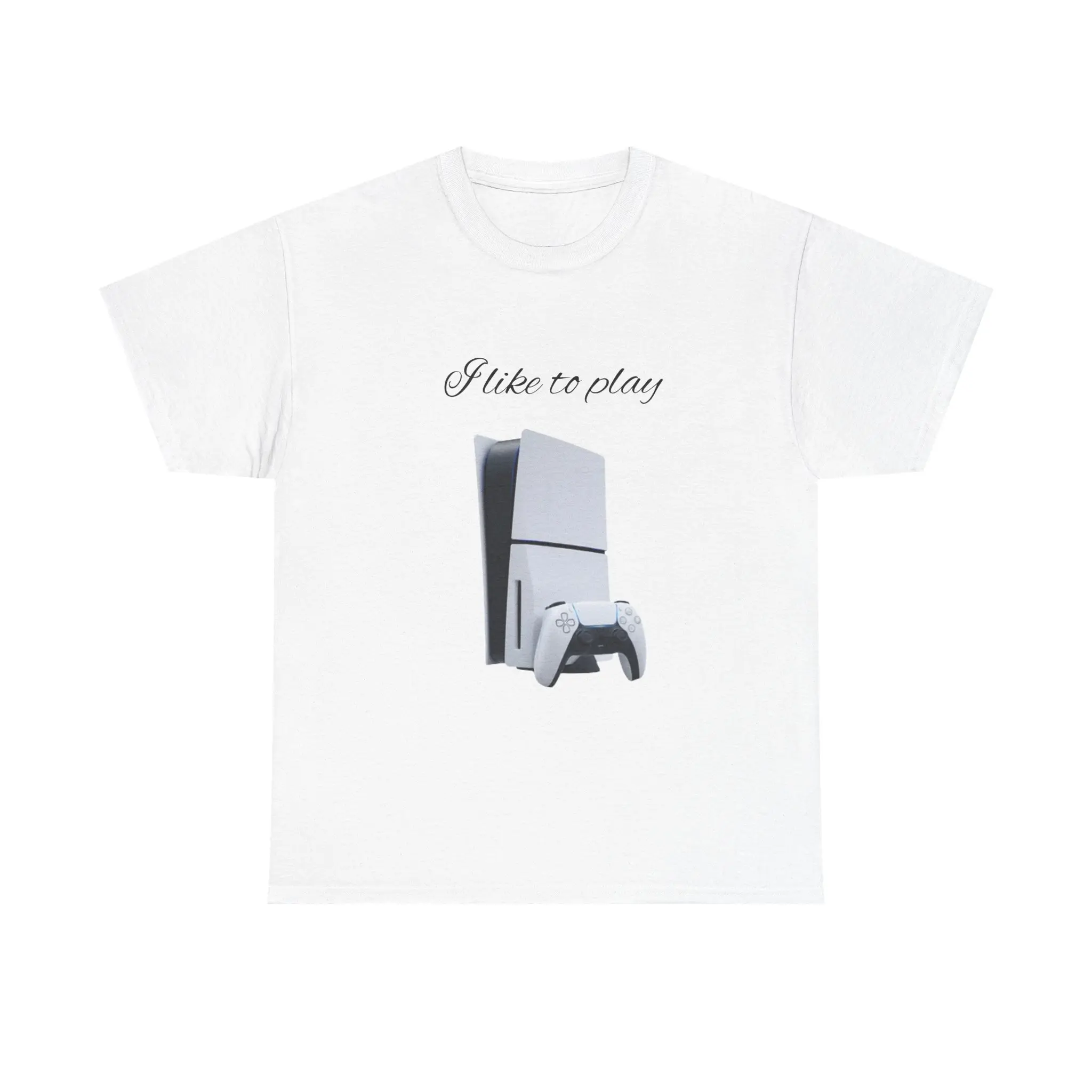Retro PlayStation Console I Like to Play T-Shirt | Gaming Tee