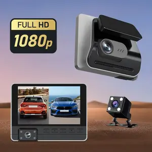 4.0 Inch IPS Screen Car DVR, 1080P HD Car DVR with Night Vision Technology, Car Video Surveillance