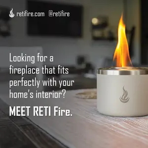 RETI Fire's Portable Campfire is a compact, eco-friendly fire pit perfect for camping, beach outings, and backyard gatherings. It provides a smokeless, reusable fire source for warmth and cooking.