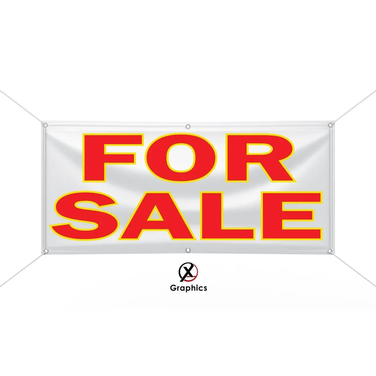 For Sale Vinyl Banner advertising Sign Full color any size Indoor Outdoor Advertising Vinyl Sign With Metal Grommets En Venta