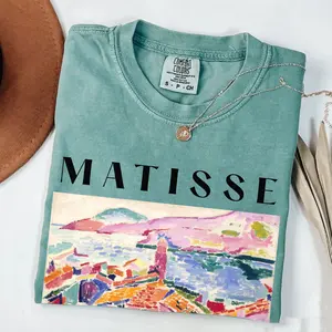 Comfort Colors Matisse Shirt, View Of Collioure Artwork Shirt, Famous Painting Shirt, Comfort Colors Shirt