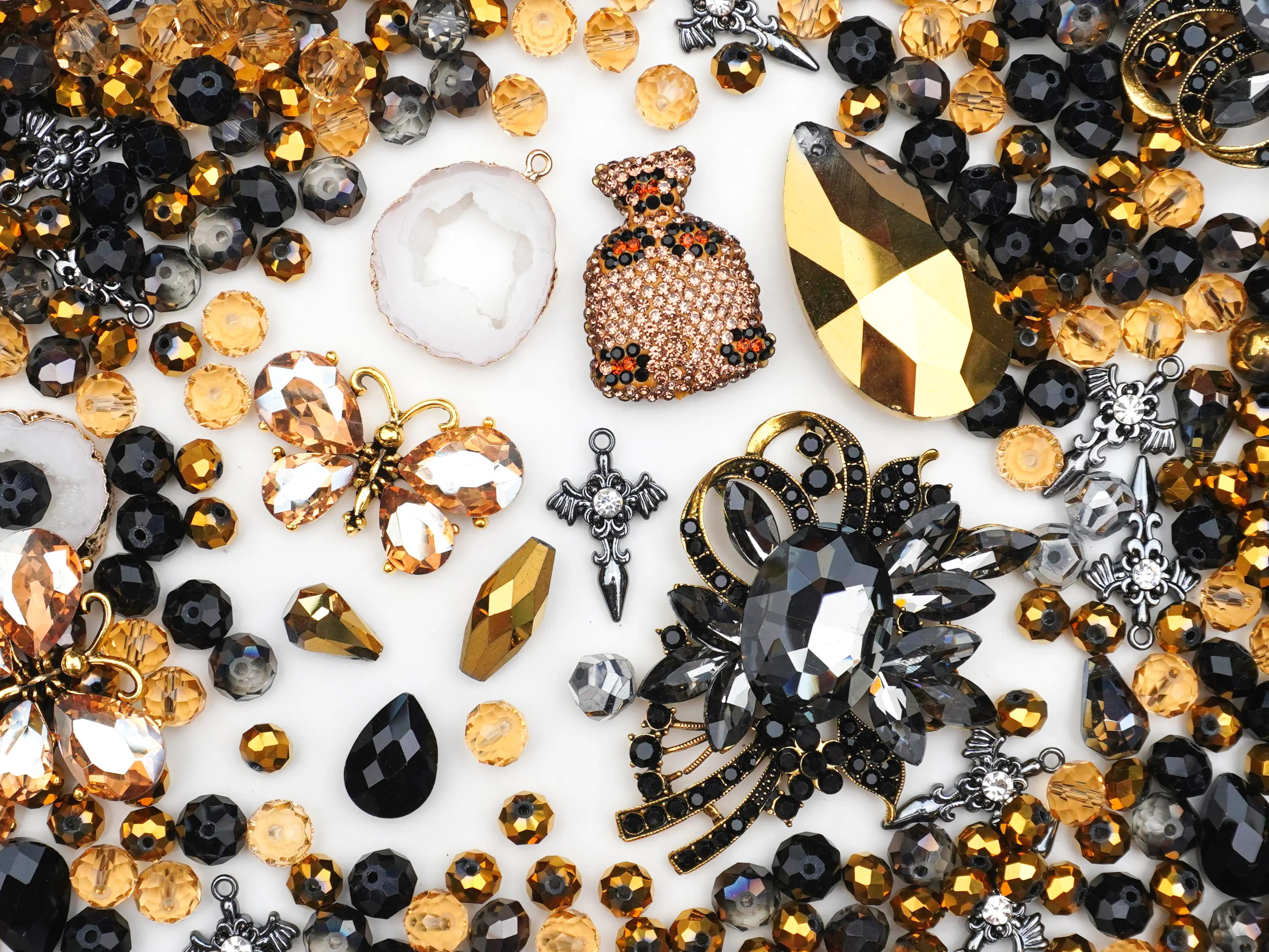 Vintage Shop Series-Zircon Gemstone Accessories