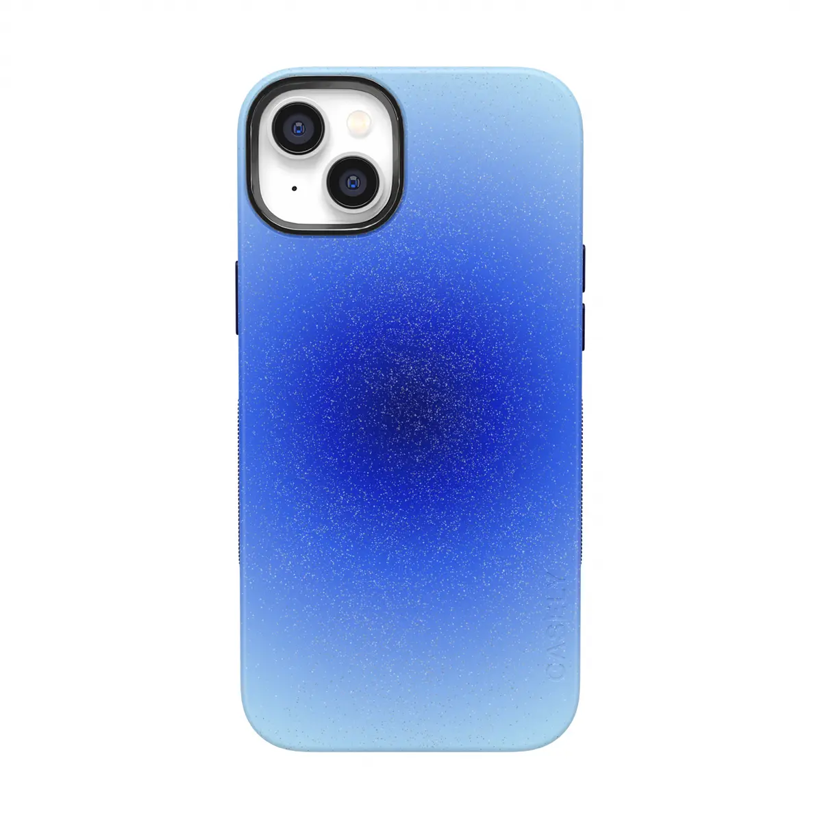 Casely iPhone 14 Case | Aura | Blue Cobalt Clarity | Bold Protective Design | Compatible with MagSafe