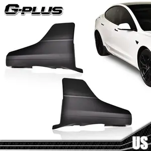 Fit For 2017-2021 Tesla Model 3 Side Skirt Panel Splitter Body Kit Matte Black