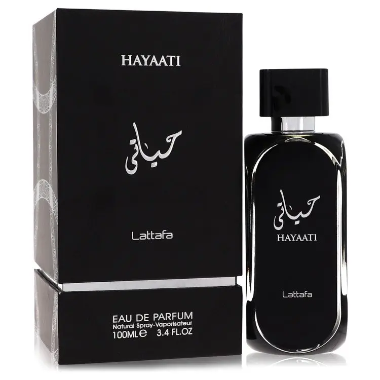 Lattafa Hayaati EDP Cologne Spray for Men, Aromatic and Spicy Scent with Woody, Cinnamon, and Vanilla Notes, Long-Lasting EDP Perfume Fragrance, 3.4 oz, Spray Bottle, Signature Scent, Vanilla Scents