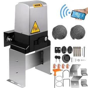 VEVOR Sliding Gate Opener 3300 LBS Automatic Sliding Gate, Gate Opener Motor with 2 Remote Controls, 230 ft Remote Distance Driveway Rolling Gate, Automatic Sliding Gate Opener for Sliding GateVEVOR Super Brand Day