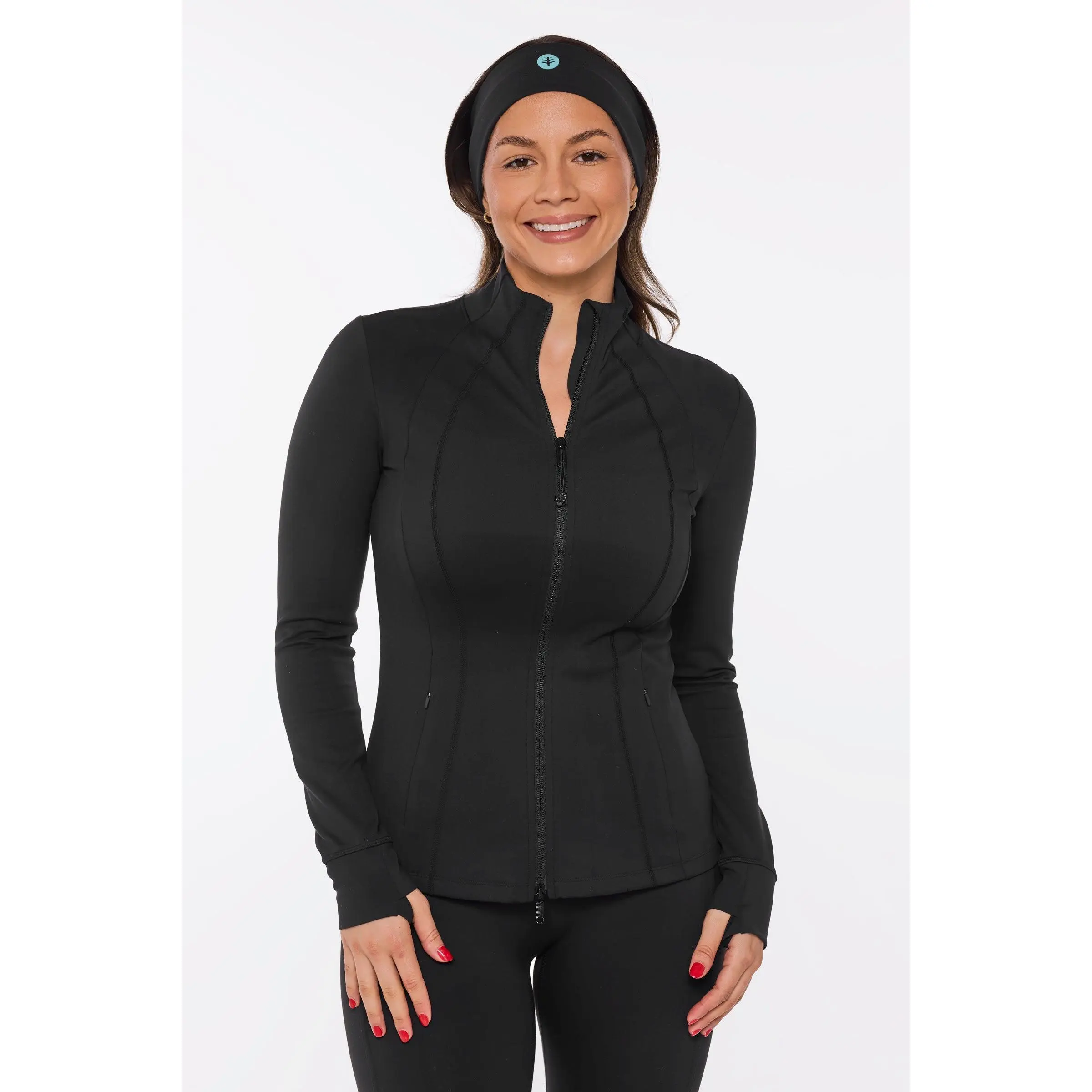 Namaste | Women's Yoga Jacket | Black
