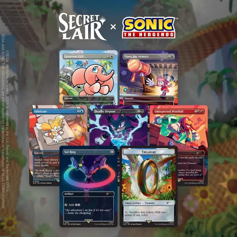 sonic trading card - TikTok Shop