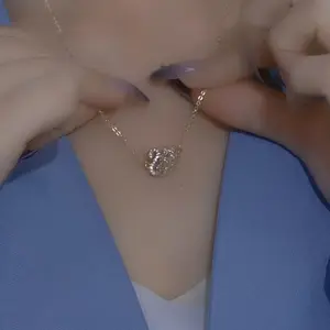 Exquisite Elegant Swan Clavicle Pendant Necklace, Delicate Jewelry Accessory DZXL3967