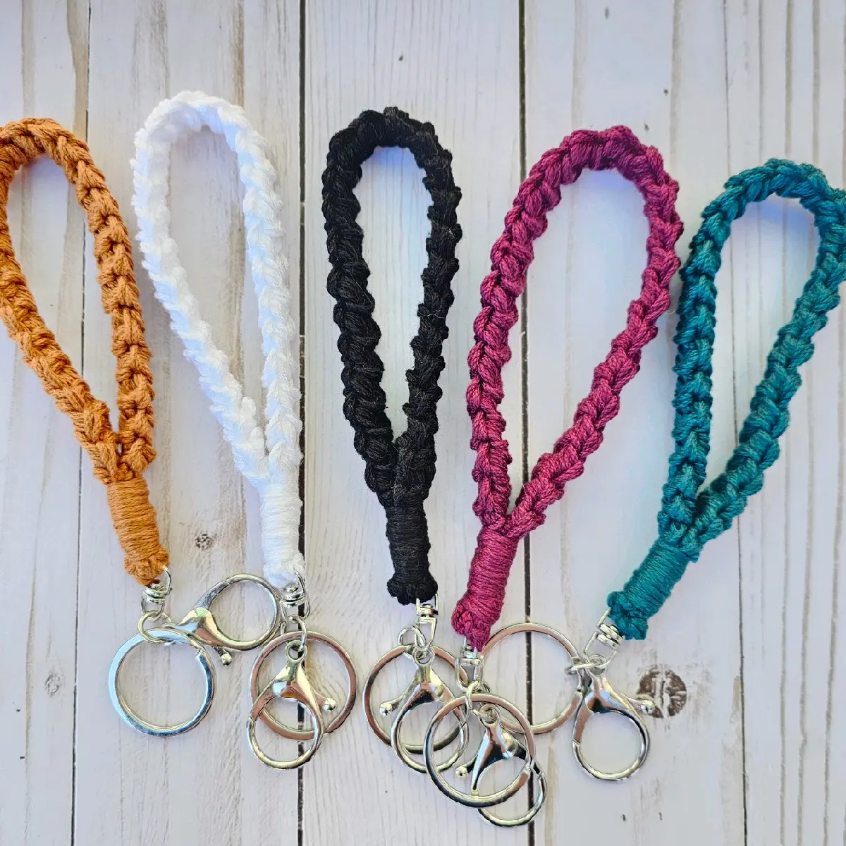Crochet Halcyon Keychain Wristlet