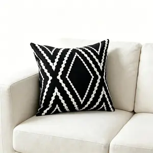 1 piece, 18x18" Short Plush Cushion Cover | Single-Side Printed Throw Pillow with Zipper for Sofa Bedroom Office. (without pillow core)
