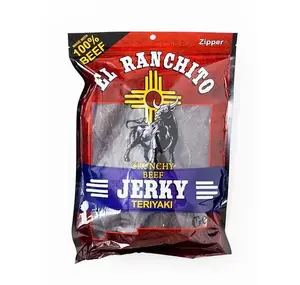 TERIYAKI El Ranchito Jerky Crunchy Beef Net Wt. 2 OZ
