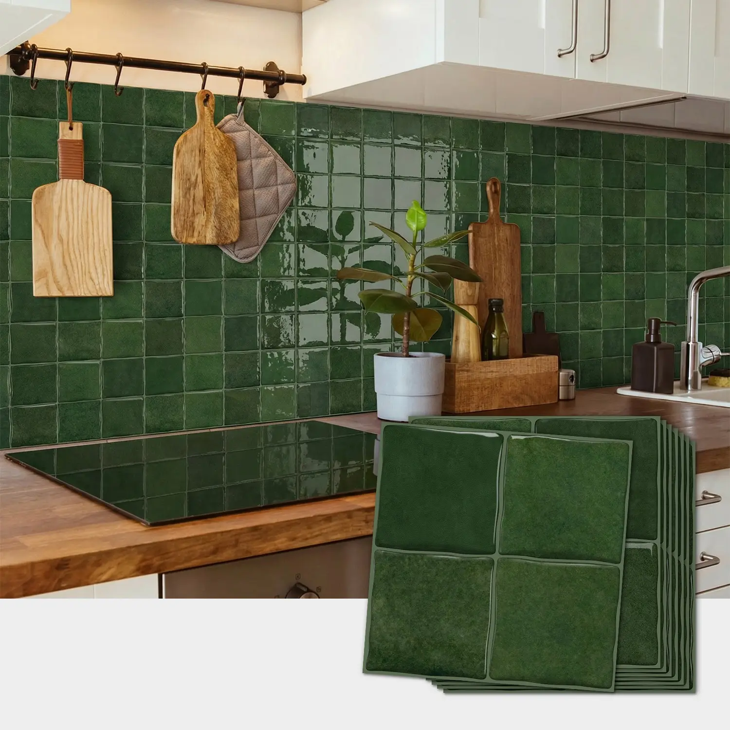 3D Stone Texture Peel-And-Stick Wall Stickers, Interior Wall Accent Walls, Stick On Backsplash, Waterproof Oil-Resistant Pet+PU Material, Ideal for Kitchen Bathroom Living Room Decor