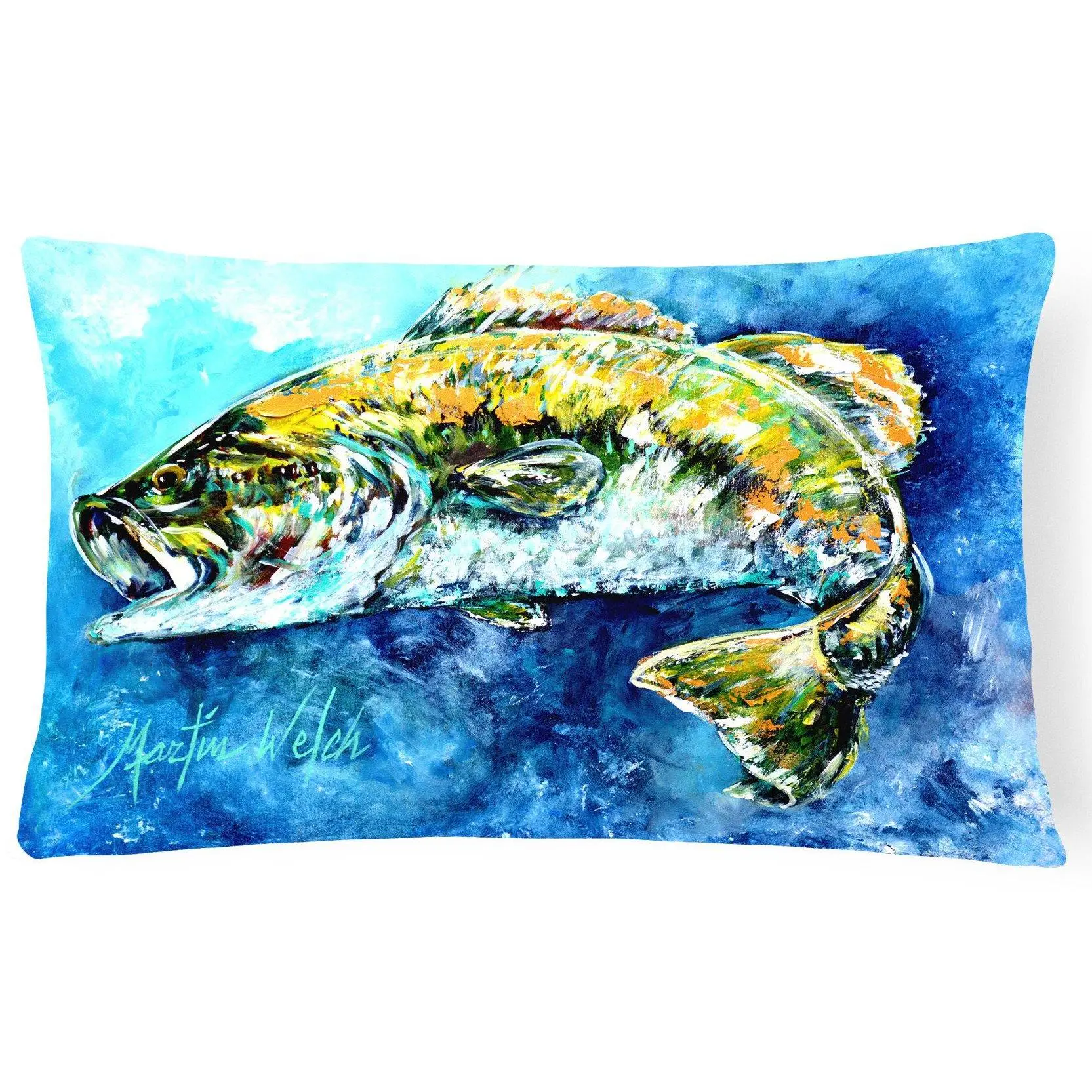 Bobby Bass Fabric Decorative Pillow MW1210PW1216
