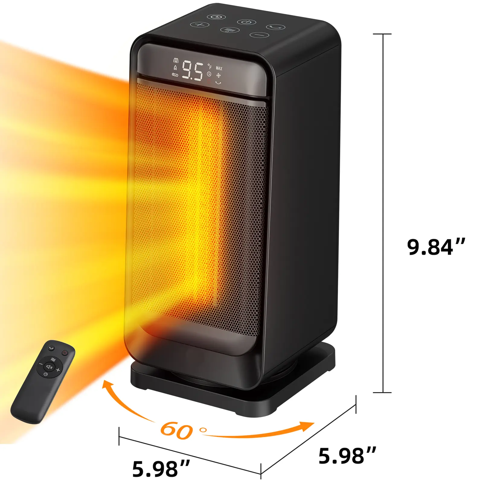 5 Modes(with auto oscillation) 