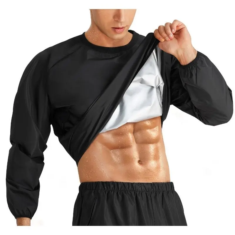 [Sauna Suit] Men's Sauna Suit| Sauna Sweatshirt| Boxing Sports Suit