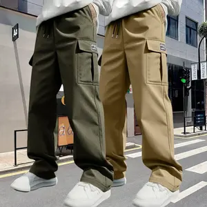 Men's New Multi-Pocket Casual Work Pants Set - Durable Long Cargo Pants Suitable for Work and Everyday Wear - Men's Casual Trousers - Men's Clothing - Gift Recommendation for Him - Work Pants for Men