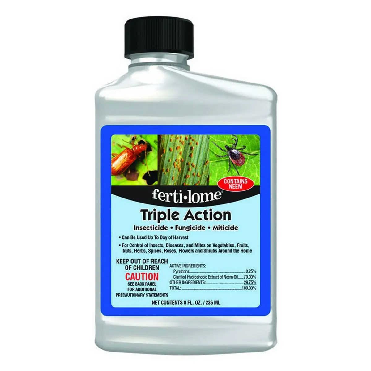 212 MAIN 8 oz Liquid Triple Action Plus Concentrate Garden Soil Fertilizer - Activator, Fungicide, Miticide for Disease Control (Outdoor Home Improvement & Garden Supplies), Diseases