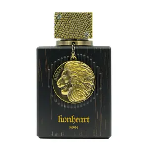 Armaf Club De Nuit Lionheart Man Eau De Parfum Spray for Men, Long Lasting Woody Spicy Fragrance, 3.4 Fl Oz (100ml)