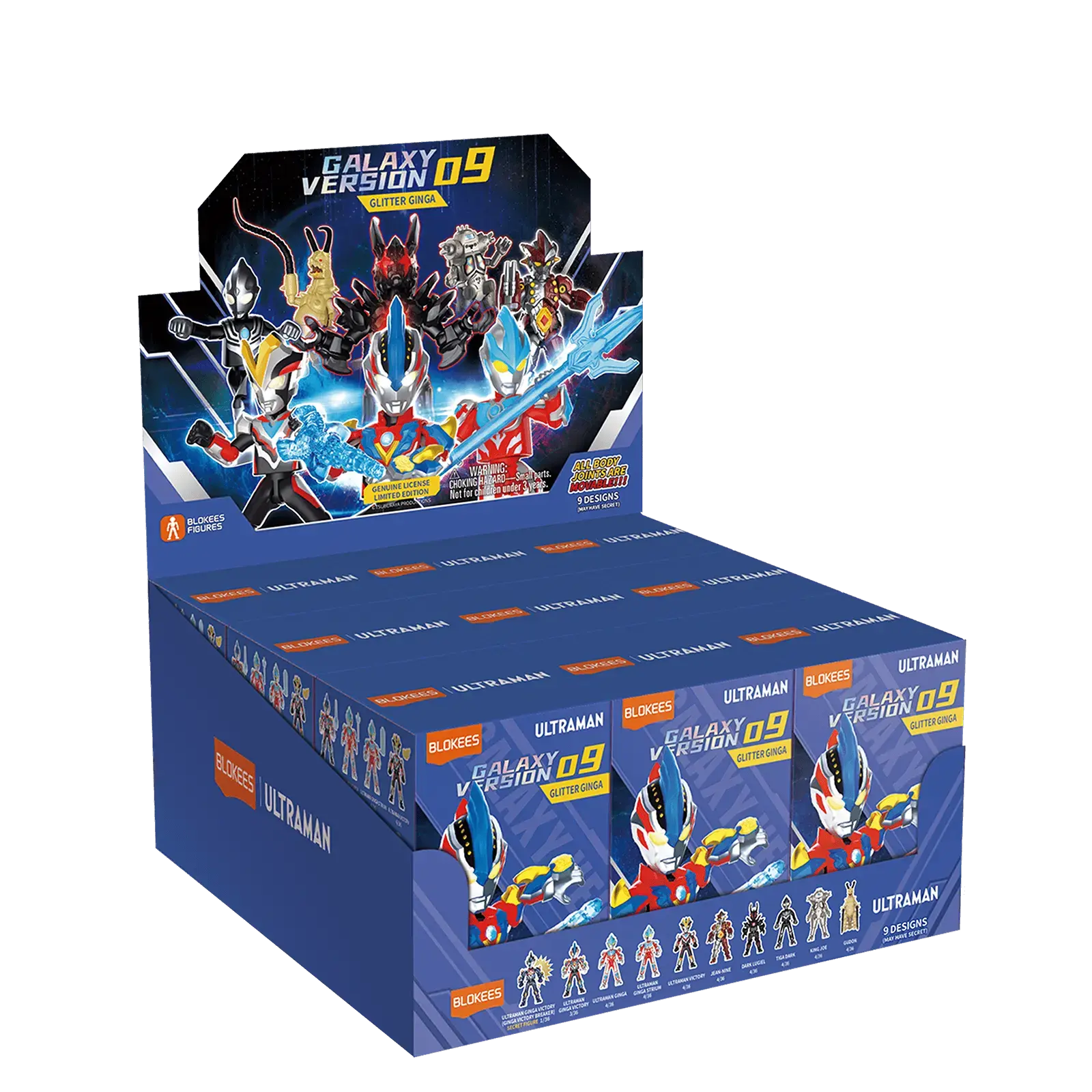 Blokees Ultraman Galaxy Version 09 Glitter Ginga Set Box