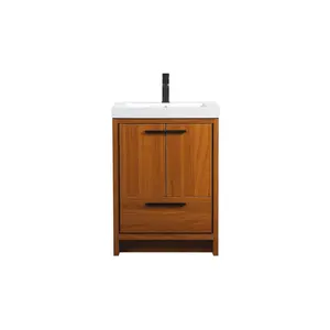 Wyatt Bathroom Vanity Set Teak