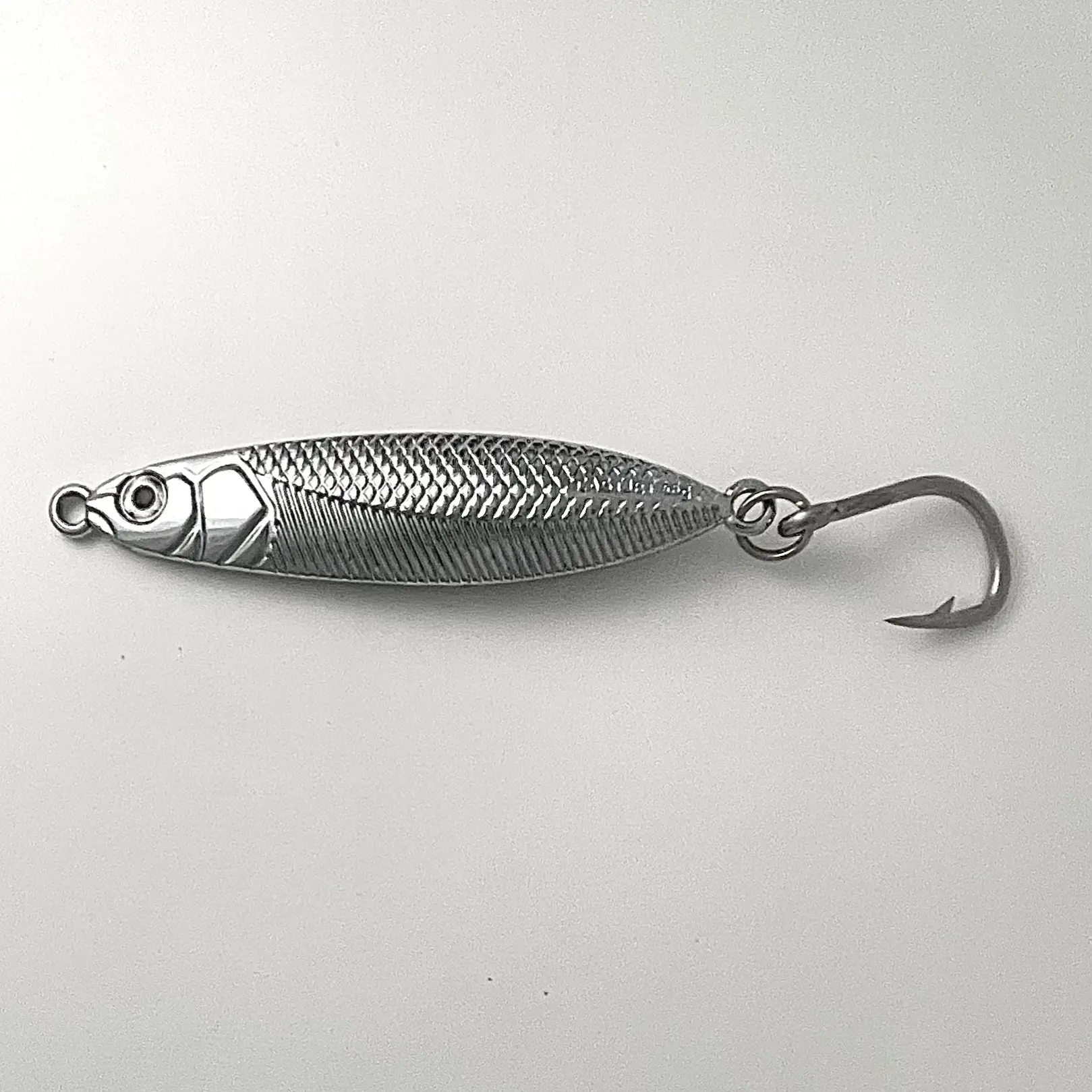 CASTJET Metal Jig Lure 1.5oz, Tail-Weighted Long Cast, Durable Finish, Lifelike Action, Striped Bass & Bluefish