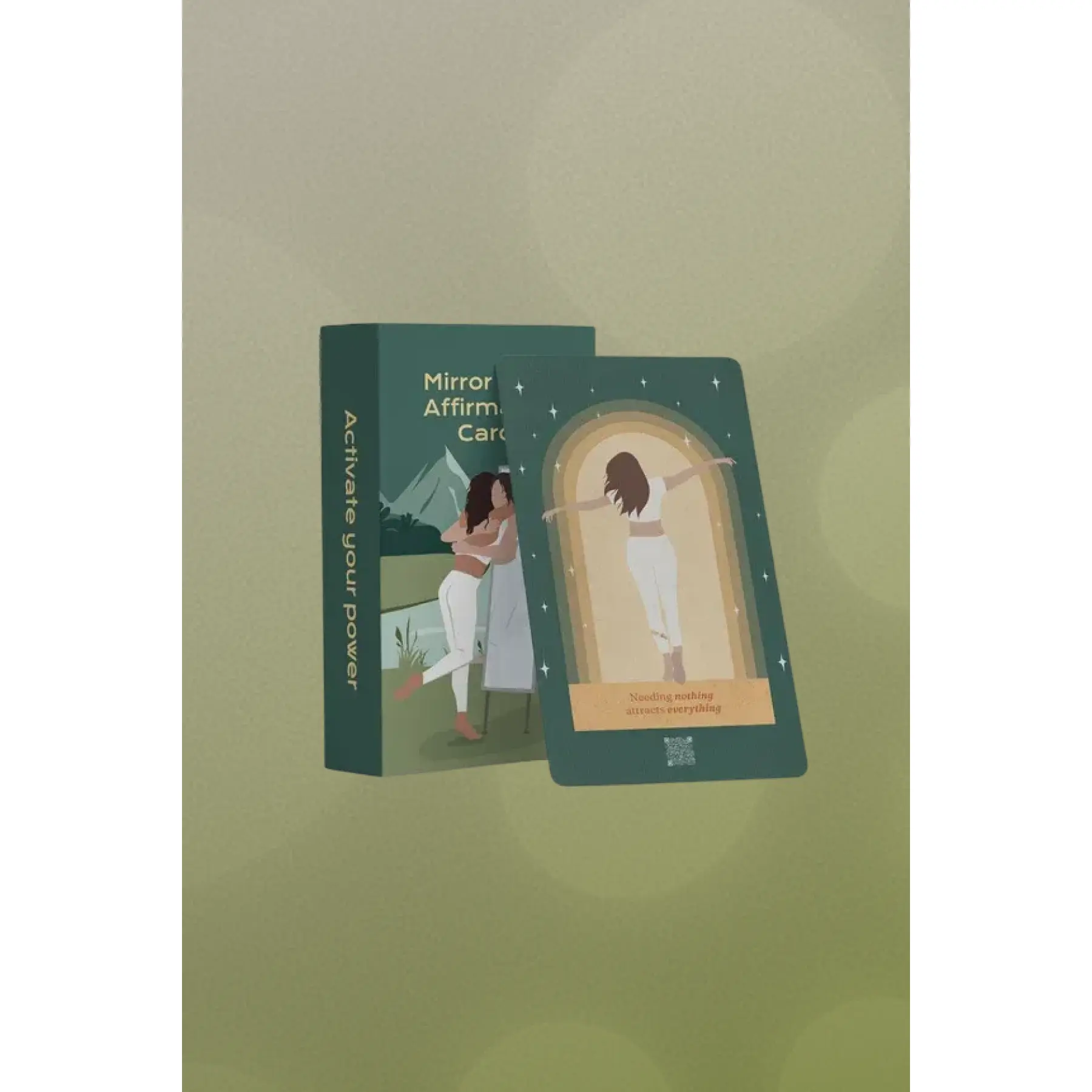 Mirror Work Affirmation Cards - Intentional affirmations to build clarity and self-trust.