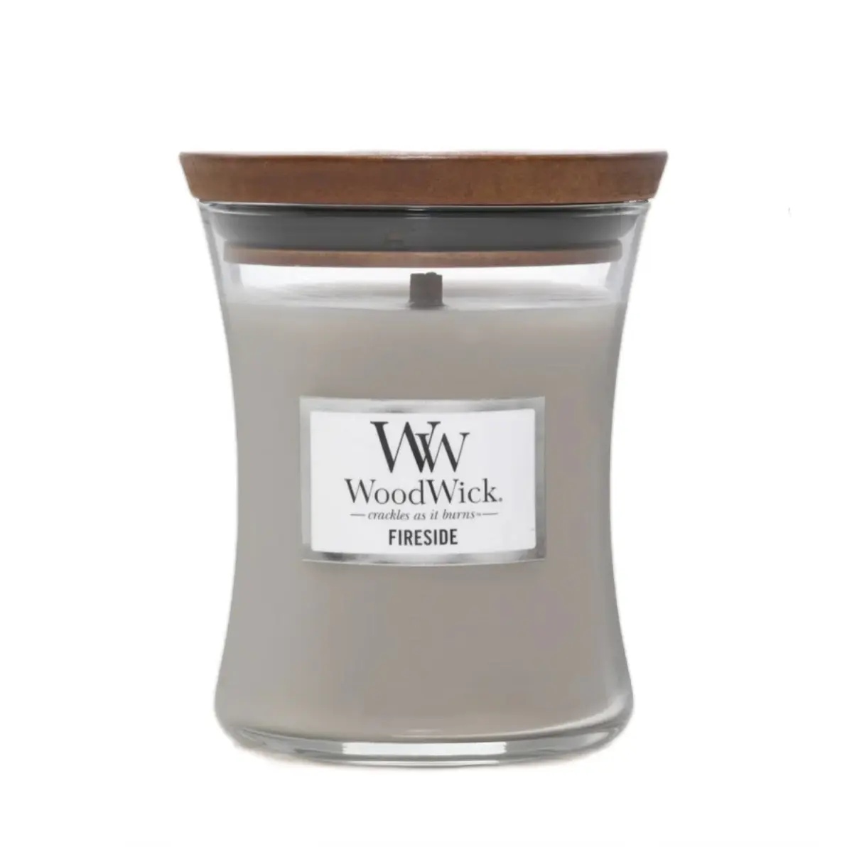 WoodWick Fireside - Medium Hourglass candle Decor Gift