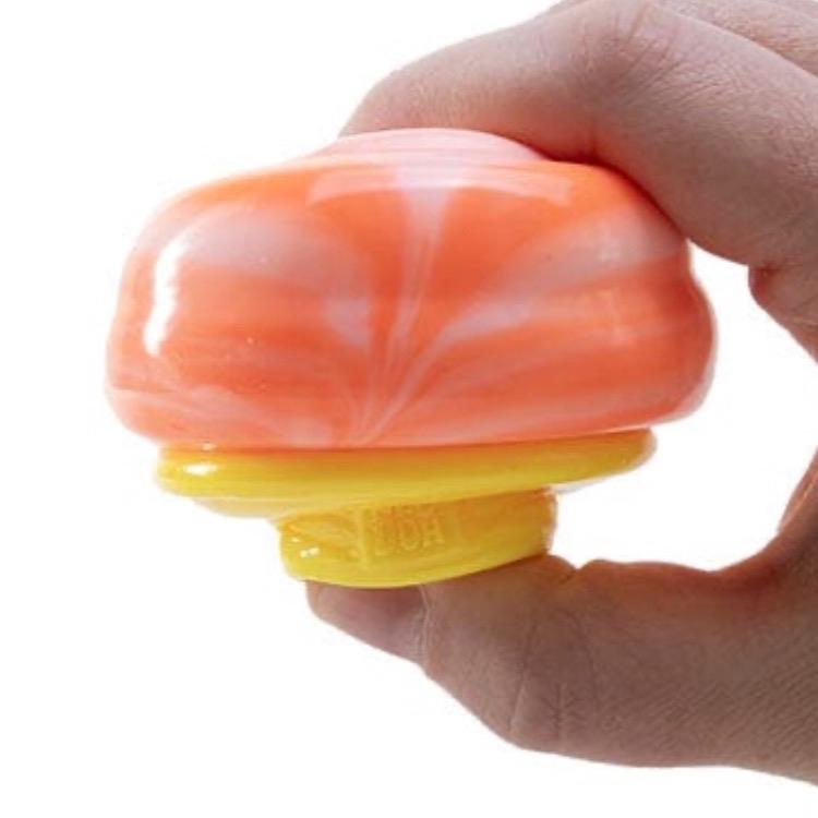 Nice Cream Cone Squishy Stress Toy - Creamy Smooth Satisfying Sensory Fidget Toy for Kids & Adults ONE CONE ONE COLOR AT RANDOM