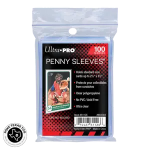 Ultra Pro 2.5" x 3.5" Soft Trading Card Penny Sleeves (100 ct)