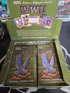 2025 Historic Autograph World War 2 WWII Hobby Pack