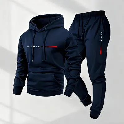 Men Tracksuit Outfit TikTok Shop - Main Image