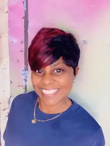 Short Pixie Wigs for Women, Pixie Cut Wig, Synthetic Hair, Synthetic Fiber Wig, Glueless, Natural Straight, Full Machine Made, 1b/ 99j, Daily Use