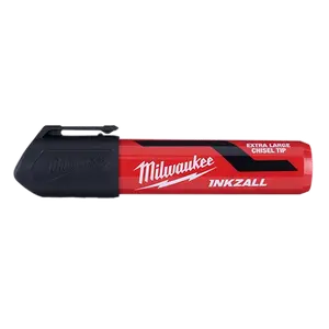 Milwaukee 48-22-3265 INKZALL Extra Large Chisel Tip Black Marker
