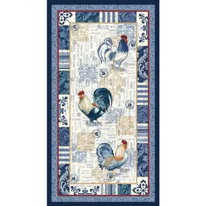 Fabric Studio E Cream American Pride 24x44" Quilting Panel 7923P-44