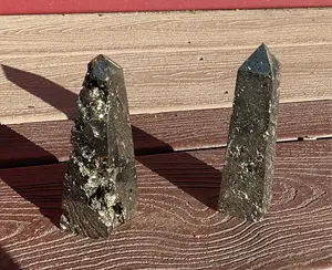 Natural Pyrite point