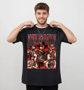 John Marston art ver2 Red Dead Redemption Character 2026 T-Shirt , Best Gift for fan shirt