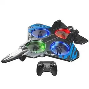 Retro Style 4-Motor Remote Control Glider - Mini Foam Decor for Kids’ Room & Playroom   Valentine's Day Gift for Teen Boys