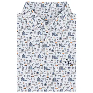 The Cincy Men Performance Polo Breathable Mesh Fabric Classic Loose Fit Pullover Short Sleeve Stylish Menswear Golf Soccer Casual Summer Top S-5XL