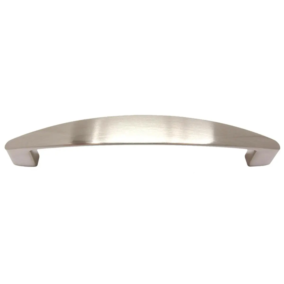 MNG Hardware 19128 Beacon Hill Door Handle - 128 mm, High Quality Construction, Satin Nickel Finish