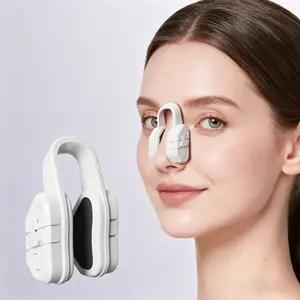 EMS Nose Massager Clip, 5-Speed Microcurrent Pulse Device, Portable Nose Massager for Home Use, Standard Household Use, Bz06 Model