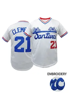 New Men's #21 Black Crab Pattern Letter Embroidered Baseball Jersey, Loose V-Neck Short Sleeve Retro Pullover Sports Sweatshirt, Sports Top, Gift for Training,Thanksgiving,Christmas,New Year