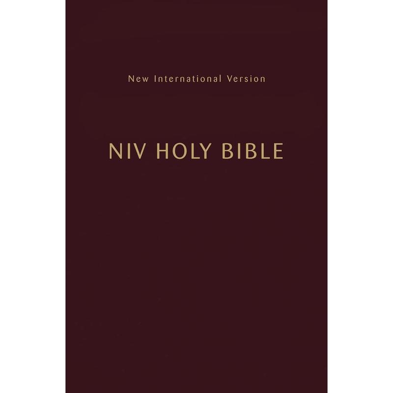 NIV, Holy Bible, Compact, Paperback, Burgundy, Comfort Print Paperback – July 19, 2022
