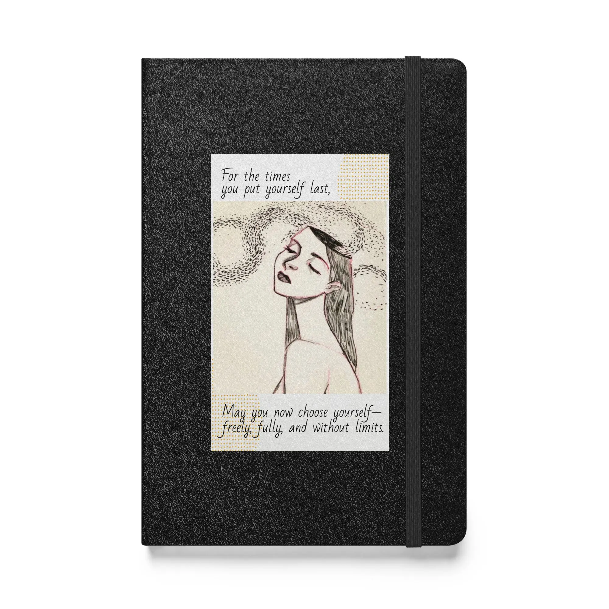 Original Art Hardcover Journal | “Choose Yourself” Caregiver Edition (Personalizable)