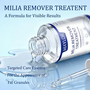 MAYLOR Milia Care Solution for Face – Skin Repair with Salicylic Acid & Hyaluronic Acid for Moisturizing, Anti-Aging, and Milia Treatment