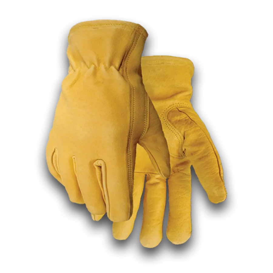 Buffalo Leather 426 - soft and durable leather work glove for men and women, Breathable, Tool Grip