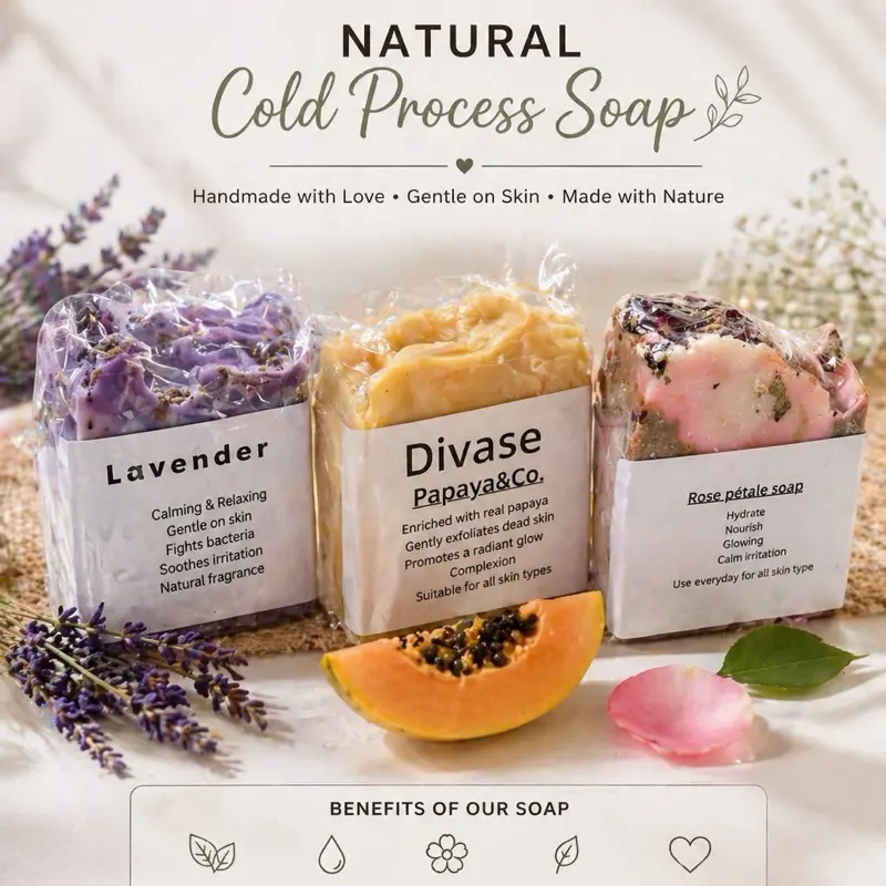3 Naturals soap bars 3 Naturals soap bars